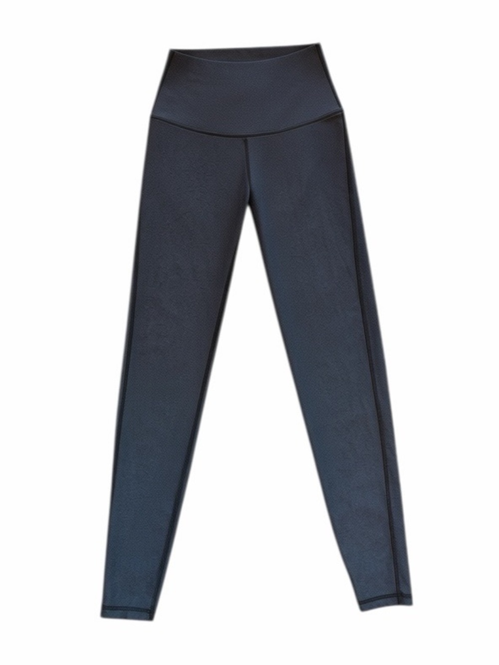 Tesla Black High-Waist Textured Leggings